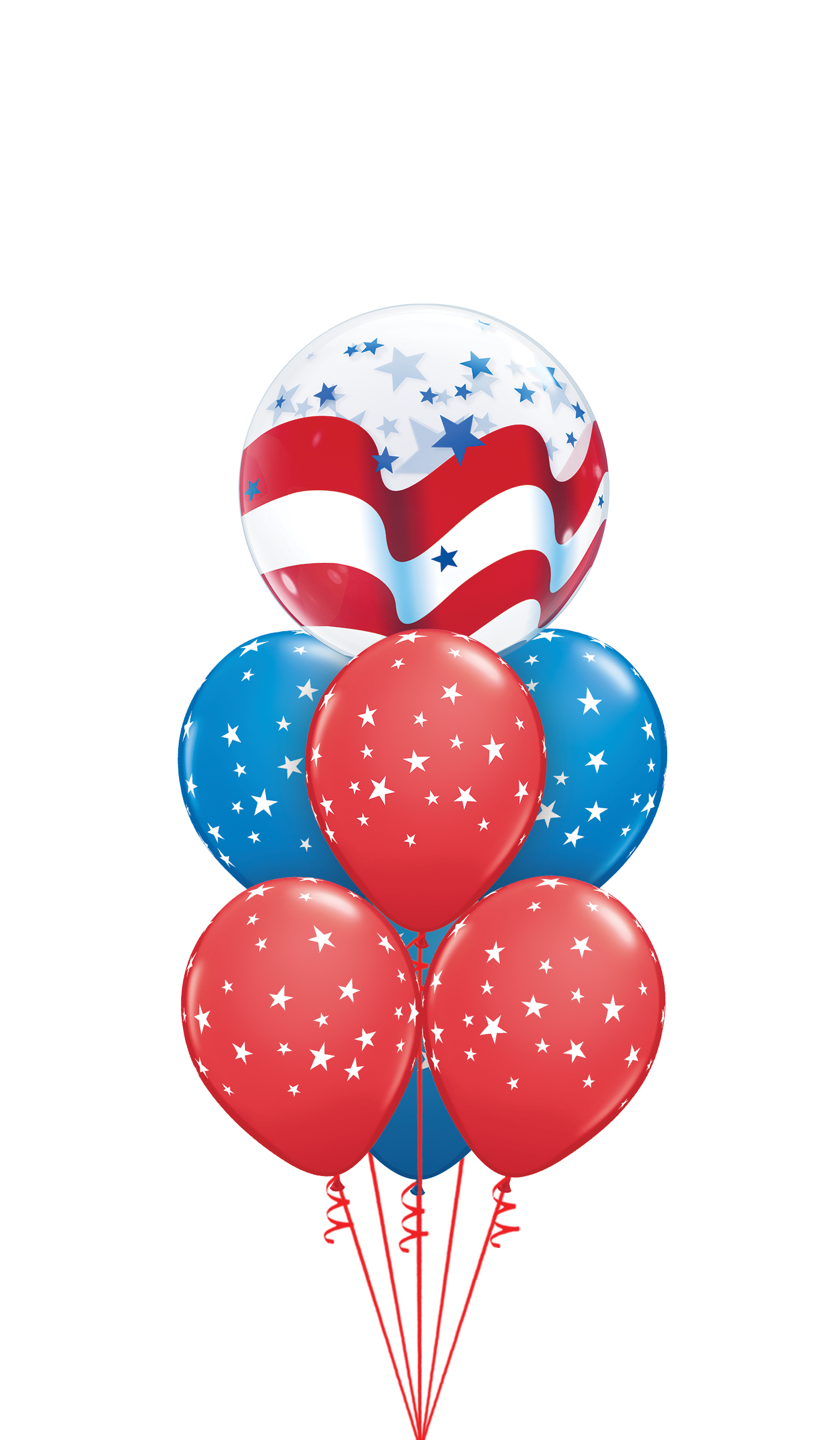 Patriotic Theme Balloons